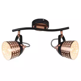 Спот Escada 1138/2A E14*40W Black/Copper