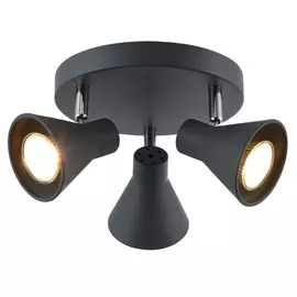 Спот Freya FR4308-CL-03R-GR Серый 3хGU10х35W