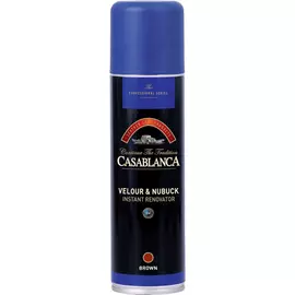 Спрей Casablanca Professional Velour and nubuck renovator коричневый 250 мл