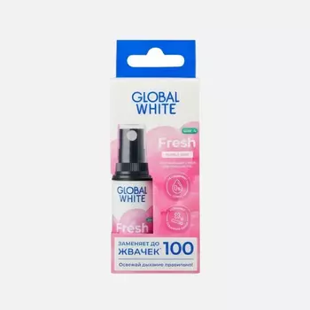 Спрей для полости рта Global White Fresh Bubble mint 15 мл