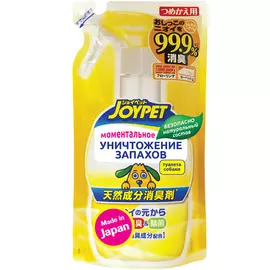 Спрей для собак Japan Premium Pet уничтожитель меток и сильных запахов сменный блок 270 мл