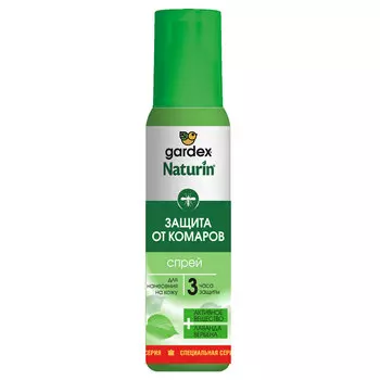 Спрей от комаров Gardex Naturin 110мл