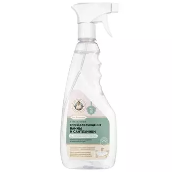 Спрей Рецепты бабушки Агафьи для чистки ванны и сантехники на основе белого уксуса Сибирская Травница Для Хозяюшек 450 мл
