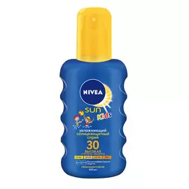 Спрей солнцезащитный детский суперводостойкий степень защиты 30 Nivea Sun