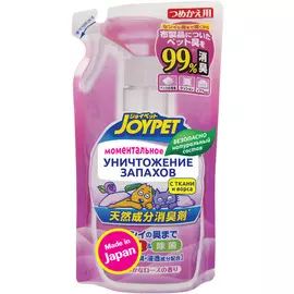 Средство для кошек и собак Japan Premium Pet для выведения с ткани запахов сменный блок 270 мл