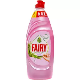 Средство для мытья посуды Fairy Нежные руки Розовый жасмин и алоэ вера 650 мл
