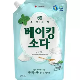 Средство для мытья посуды LG Household &amp; Health Care Natural Pong С пищевой содой 1200 мл