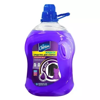 Средство для стирки Чиртон для чёрных тканей 3 л