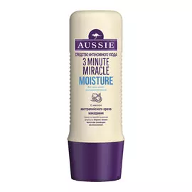 Средство интенсивного ухода Aussie 3 Minute Miracle Moisture для сухих и поврежденных волос 250 мл