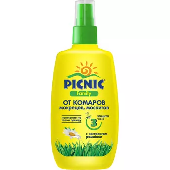 Средство спрей Picnic Family от комаров 120 мл