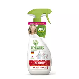 Средство для чистки плит и духовок Synergetic от жира и нагара, 0,5 л