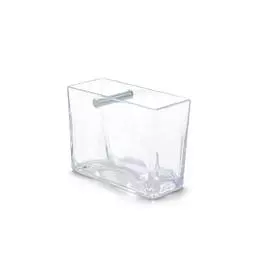 Стакан для ванной Primanova Biga прозрачный 12х6х9 см
