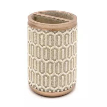 Стакан для зубных щеток Ridder Laila бежевый