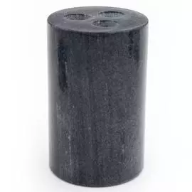 Стакан для зубных щеток Ridder Mabelle серый 7х11 см