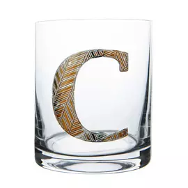 Стакан tubus для виски азбука буква c Rona
