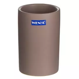 Стакан Wenko sanitary polaris серо-коричневый