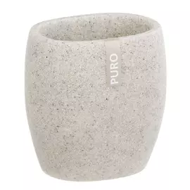 Стакан Wenko sanitary puro светло-серый