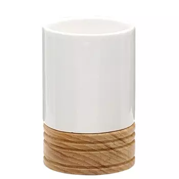 Стаканчик Ridder Chic белый 7,1х7,1х11 см