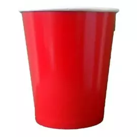 Стаканы бумажные Красные 200 мл 6 шт