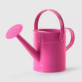 Стальная лейка Worth розовая 1,5 л