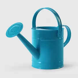 Стальная лейка Worth синяя 1,5 л