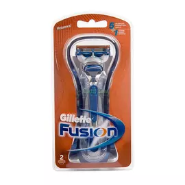Мужская бритва Gillette Fusion5, 2 кассеты, с 5 лезвиями, с уменьшающими трение лезвиями, с точным триммером