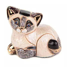Статуэтка De Rosa Сиамский котёнок отдыхает (F322B)