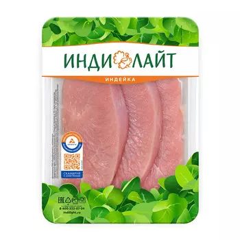 Стейк ИндиЛайт из грудки 525 г