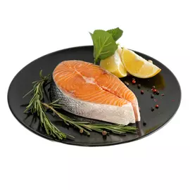 Стейк из лосося кг