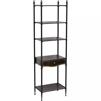 Стеллаж Glasar 55х37х186 см