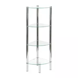 Стеллаж напольный угловой Wenko sanitary yago 4 полки