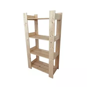 Стеллаж Симфония деревянный 4-х полочный