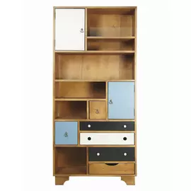 Стеллаж темный Этажерка Aquarelle RE-17ETG4