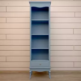 Стеллаж узкий Этажерка Leontina GS27ETG/B