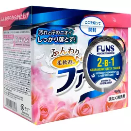 Стиральный порошок Daiichi Funs концентрированный 2в1 с кондиционером 900 г