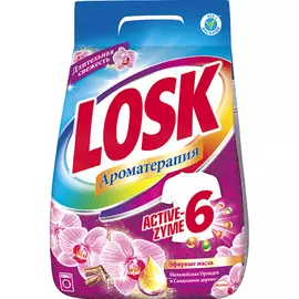 Стиральный порошок Losk Ароматерапия Орхидея 4,05 кг