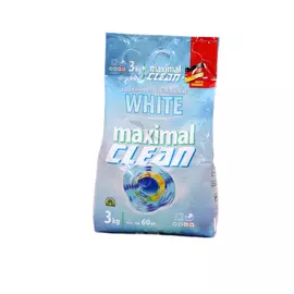 Стиральный порошок Maximal Clean White 3 кг