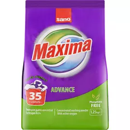 Стиральный порошок SANO Maxima Advance концентрат 1,25 кг