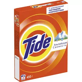 Стиральный порошок Tide автомат Альпийская свежесть 3 стирки 450 г