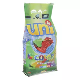 Стиральный порошок UniPlus Color концентрированный 3 кг