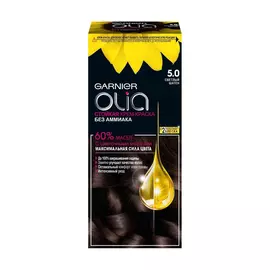 Стойкая крем-краска Garnier Olia 5.0 Светлый шатен (C6285500)