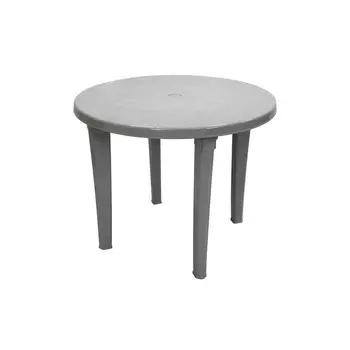 Стол Элластик пласт Элластик круглый серый 95х95х74 см