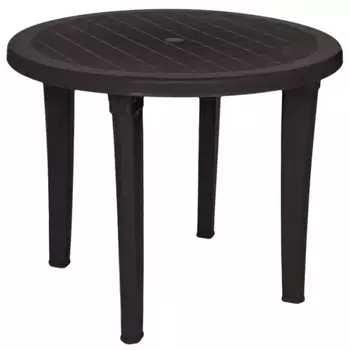 Стол Элластик пласт Элластик круглый шоколадный 95х95х74 см