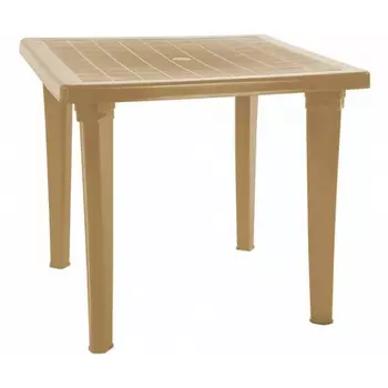 Стол Элластик пласт Элластик квадратный бежевый 85х85х74 см