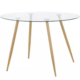 Стол обеденный Dowell стеклянный 120х70х75 см