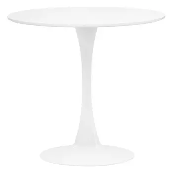 Стол обеденный Langfang круглый белый 80х80х73 см