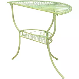 Стол приставной металлический оливковое 90x48x76см