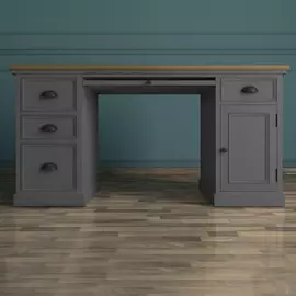 Стол рабочий Этажерка Palermo серый PL1047G