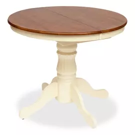 Стол раскладной TC rustic oak+cream 90х76 см