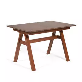 Стол раскладной ТС 120(160)х80х75 см коричневый раскладной